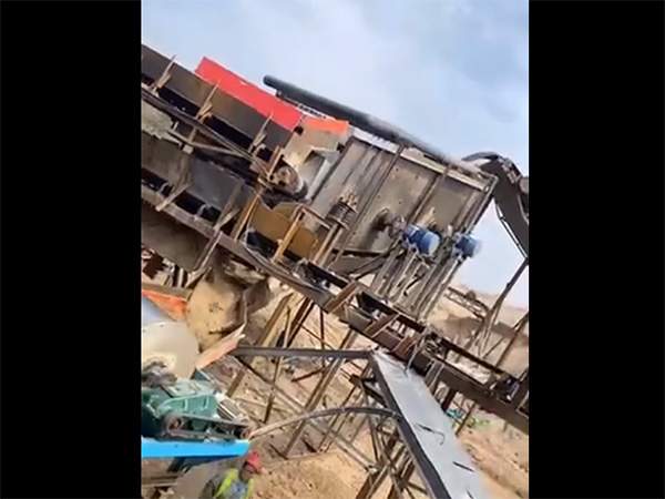 水选筒式磁选机使用现场视频